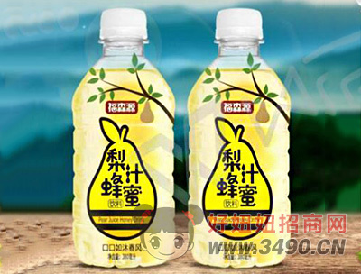 福森源梨汁蜂蜜茶380ml